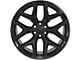 CV98B Satin Black 6-Lug Wheel; 24x10; 24mm Offset (07-14 Tahoe)