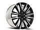 Escalade Sport Replica Gloss Black and Polished 6-Lug Wheel; 22x9; 28mm Offset (07-14 Tahoe)