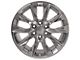 High Country Style Polished 6-Lug Wheel; 20x9; 28mm Offset (07-14 Tahoe)