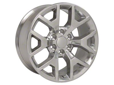 Honeycomb Style Polished 6-Lug Wheel; 20x9; 27mm Offset (07-14 Tahoe)