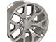 Honeycomb Style Polished 6-Lug Wheel; 20x9; 27mm Offset (07-14 Tahoe)