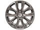 LTZ Style Silver Machined 6-Lug Wheel; 20x9; 28mm Offset (07-14 Tahoe)