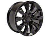 RST Style Black 6-Lug Wheel; 20x9; 28mm Offset (07-14 Tahoe)