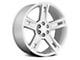 Silverado Replica Gray Machined 6-Lug Wheel; 22x9; 24mm Offset (07-14 Tahoe)