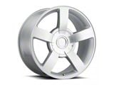 SS Replica Silver Gloss 6-Lug Wheel; 20x8.5; 22mm Offset (07-14 Tahoe)