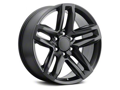 Z71 Style Satin Black 6-Lug Wheel; 20x9; 15mm Offset (07-14 Tahoe)