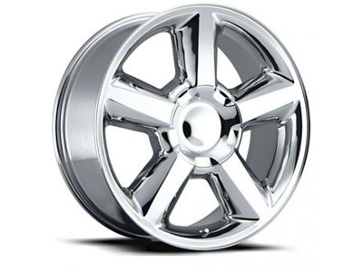 2007 Tahoe Replica Polished 6-Lug Wheel; 20x8.5; 30mm Offset (07-14 Yukon)