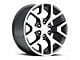 2015 Sierra Replica Gloss Black 6-Lug Wheel; 22x9; 24mm Offset (07-14 Yukon)