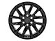 CA90 Black 6-Lug Wheel; 20x9; 28mm Offset (07-14 Yukon)