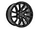 CA90 Black 6-Lug Wheel; 20x9; 28mm Offset (07-14 Yukon)