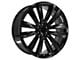 CA91 Black 6-Lug Wheel; 26x10; 28mm Offset (07-14 Yukon)