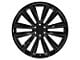 CA91 Black 6-Lug Wheel; 26x10; 28mm Offset (07-14 Yukon)