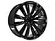 CA91 Black 6-Lug Wheel; 26x10; 28mm Offset (07-14 Yukon)