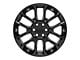 CV67 Satin Black 6-Lug Wheel; 22x9; 28mm Offset (07-14 Yukon)