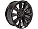 RST Style Black 6-Lug Wheel; 20x9; 28mm Offset (07-14 Yukon)