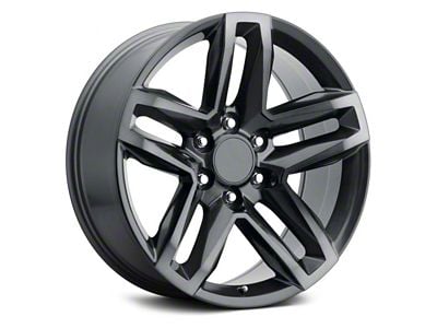 Z71 Style Titanium Gray 6-Lug Wheel; 20x9; 15mm Offset (07-14 Yukon)