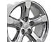 DG56 Polished 5-Lug Wheel; 20x9; 19mm Offset (09-18 RAM 1500)