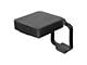 2-Inch Receiver Hitch Cover with 4-Way Flat Holder; Black Rubber (Universal; Some Adaptation May Be Required)