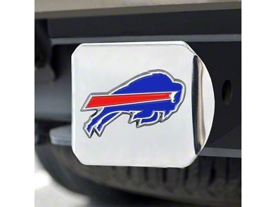 Hitch Cover with Buffalo Bills Logo; Blue (Universal; Some Adaptation May Be Required)