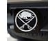 Hitch Cover with Buffalo Sabres Logo; Navy (Universal; Some Adaptation May Be Required)