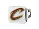 Hitch Cover with Cleveland Cavaliers Logo; Chrome (Universal; Some Adaptation May Be Required)