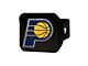 Hitch Cover with Indiana Pacers Logo; Blue (Universal; Some Adaptation May Be Required)