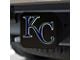 Hitch Cover with Kansas City Royals Logo; Black (Universal; Some Adaptation May Be Required)