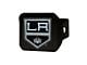 Hitch Cover with Los Angeles Kings Logo; Black (Universal; Some Adaptation May Be Required)