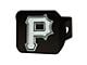 Hitch Cover with Pittsburgh Pirates Logo; Black (Universal; Some Adaptation May Be Required)