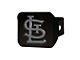 Hitch Cover with St. Louis Cardinals Logo; Black (Universal; Some Adaptation May Be Required)