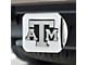 Hitch Cover with Texas A&M University Logo; Chrome (Universal; Some Adaptation May Be Required)