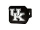 Hitch Cover with University of Kentucky Logo; Blue (Universal; Some Adaptation May Be Required)