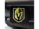 Hitch Cover with Vegas Golden Knights Logo; Black (Universal; Some Adaptation May Be Required)