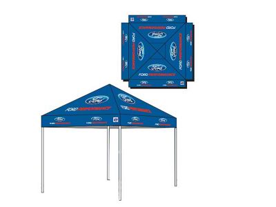 Ford Performance E-Z Up Tent; 10-Foot x 10-Foot