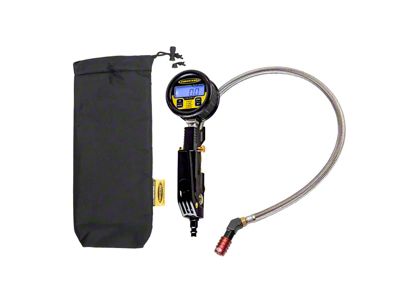 Power Tank Racer Series Calibrated Digital Ventoso Tire Inflator; 100 PSI