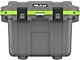 Elite Cooler; 30-Quart; Dark Gray/Green