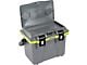 Personal Cooler; 14-Quart; Dark Gray/Green