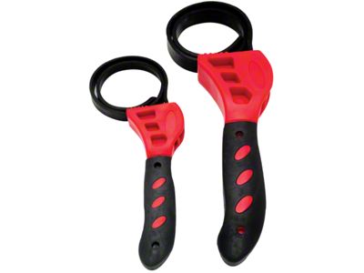 Strap Wrench Set; 2-Piece Set