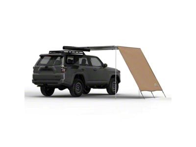 Tuff Stuff Overland Awning Shade Wall; 6.50-Foot x 8-Foot (Universal; Some Adaptation May Be Required)