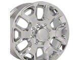 DG66 Chrome 8-Lug Wheel; 20x8; 54.65mm Offset (10-18 RAM 2500)