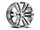 2017 Denali Replica Chrome 6-Lug Wheel; 22x9; 24mm Offset (14-18 Sierra 1500)