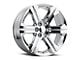 2018 Sierra Replica Chrome 6-Lug Wheel; 22x9; 24mm Offset (14-18 Sierra 1500)