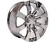 CA82 Chrome 6-Lug Wheel; 22x9; 31mm Offset (14-18 Sierra 1500)