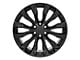 CV30 Gloss Black 6-Lug Wheel; 22x9; 28mm Offset (14-18 Sierra 1500)