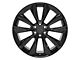 CV32 Gloss Black 6-Lug Wheel; 24x10; 28mm Offset (14-18 Sierra 1500)