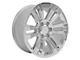 CV44 Chrome 6-Lug Wheel; 20x9; 24mm Offset (14-18 Sierra 1500)