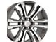 CV44 Gunmetal Machined 6-Lug Wheel; 22x9; 24mm Offset (14-18 Sierra 1500)