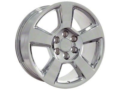 CV76 Chrome 6-Lug Wheel; 20x9; 27mm Offset (14-18 Sierra 1500)