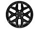 CV98B Black 6-Lug Wheel; 22x9; 24mm Offset (14-18 Sierra 1500)