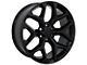 CV98B Satin Black 6-Lug Wheel; 22x9; 24mm Offset (14-18 Sierra 1500)